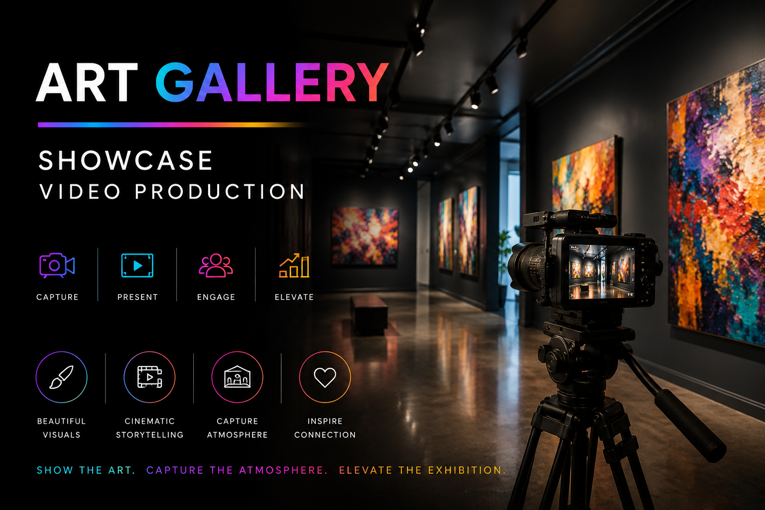 Art Gallery Showcase Video Production